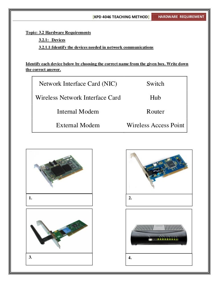 Module Identify Hardware