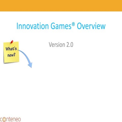 Innovation Games Overview