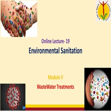 Module v Environmental Sanitation