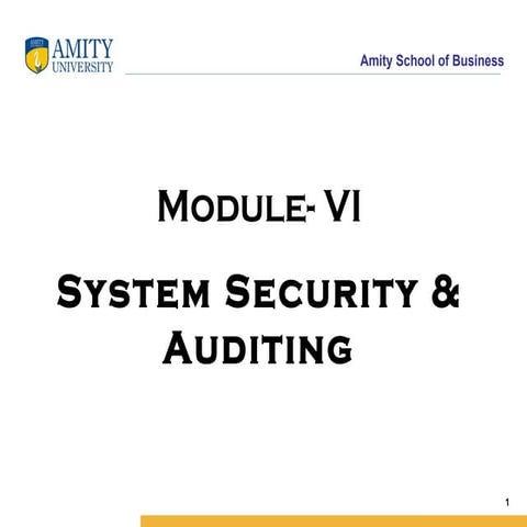 Analysis & Design of Business System - 6