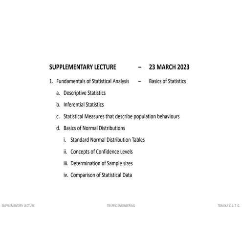 Module 03 - Basics of Statistics for math