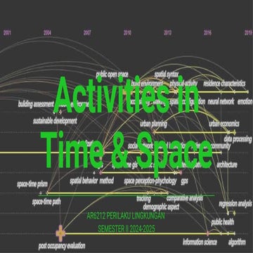 cognitive, behaviour and activity mapping | PPTX