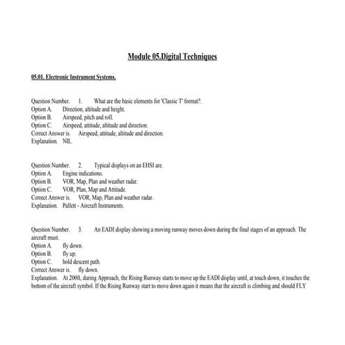EASA Part-66 Module05 mcq's