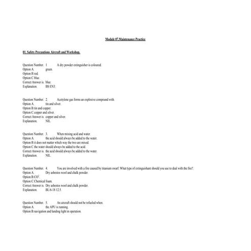 EASA Part-66 Module07 mcq's