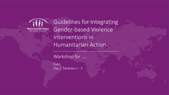 Guidelines for Integrating Gender-b...