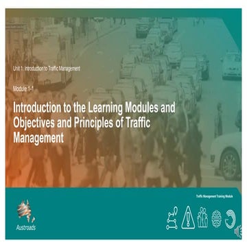 Traffic Engineering for Road Safety Audit | PPTX