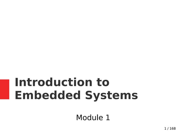 Introduction To Embedded Systems Ppt Introduction To Embedded Systems Ppt