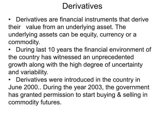 Clearing Mechanism in Derivatives Mkt.ppt