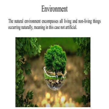 Ppt on environmental science vtu 5th sem | PPTX | Biological Sciences ...