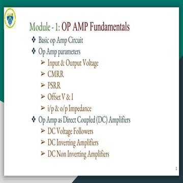 Fundamentals of oprational Amplifiers.pptx