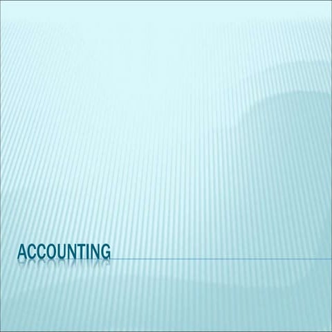 Module1 Pptx Introduction Of Accounting Pptx