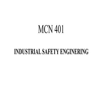 industrial safety notes ktu s7 engineering common subject | PPTX
