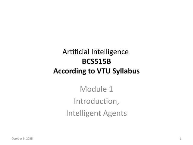 Module 1 intelligent agents bcs515b.pptx