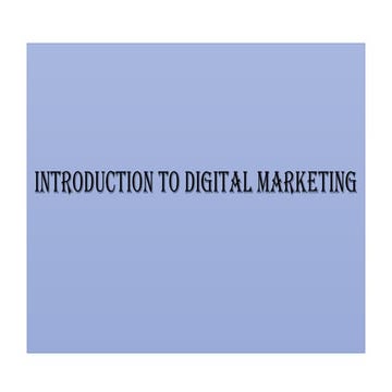 Comprehensive Guide to Digital Marketing Strategies and Tools | PPTX
