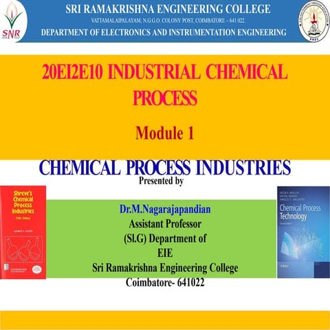 Industrial chemistry | PDF
