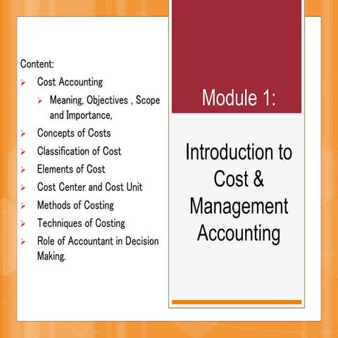 Module 1 - cost and management accounting.pptx