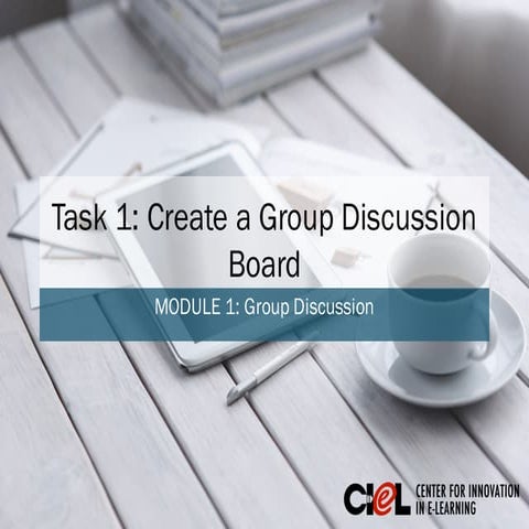 Module 1: Group Discussion - Task 1