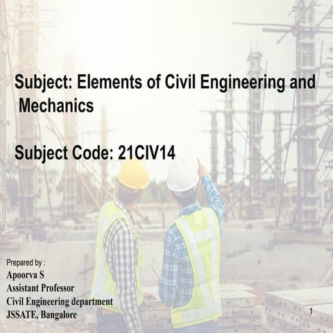 Module 1 - Introduction to Civil Engineering.pptx