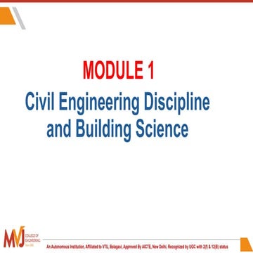 MODULE 1- INTRODUCTION TO CIVIL ENGINEERING.pptx