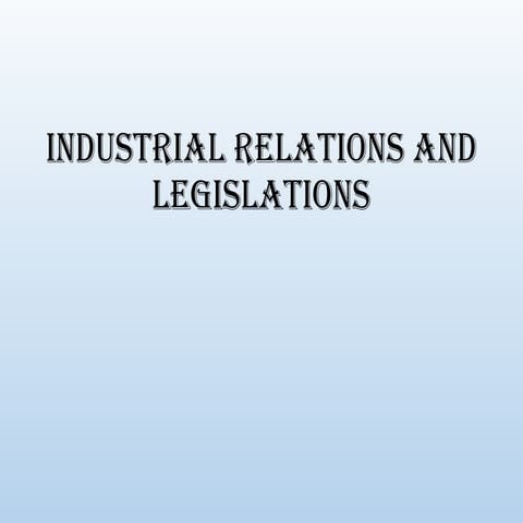 Module 1- INDUSTRY RELEATIONS AND L.pptx