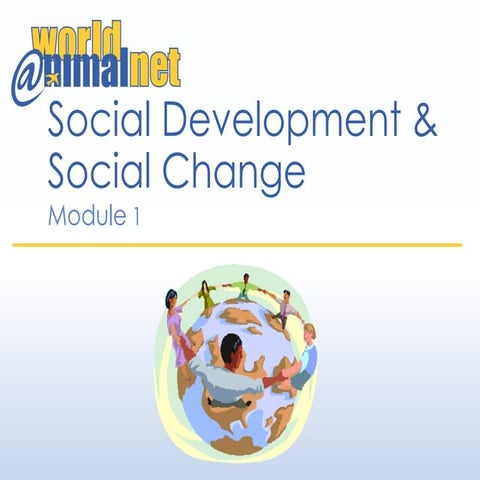 Module 1 - Social Change and Social Development
