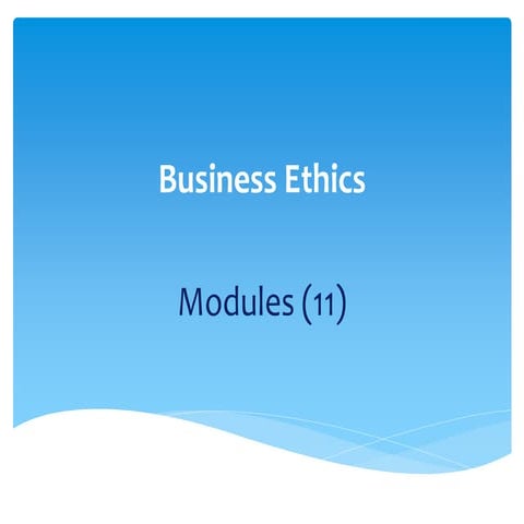 Business Ethics | PPT
