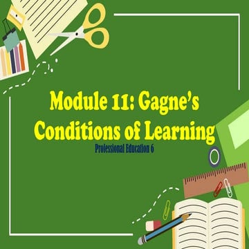 Module 11 Gagne's learning of condition_075017.pptx