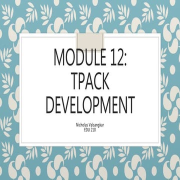 Module 12 | PPT