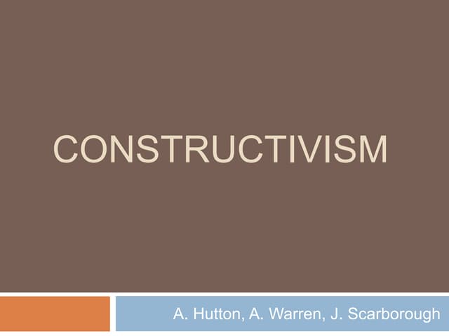 Module 13 learning theories