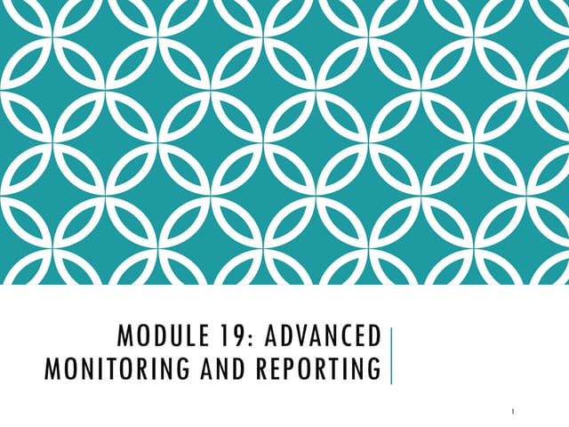 SYMANTEC ENDPOINT PROTECTION Advanced Monitoring and Reporting