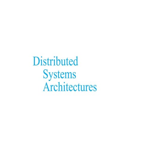 Distributed operating system | PPTX