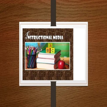 Module 1 assignment instructional media