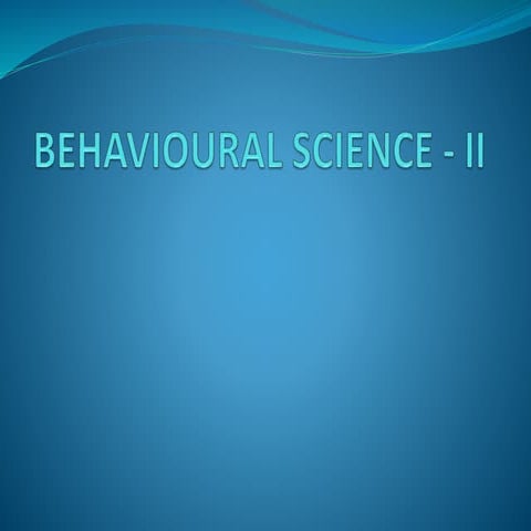 behavioural communication