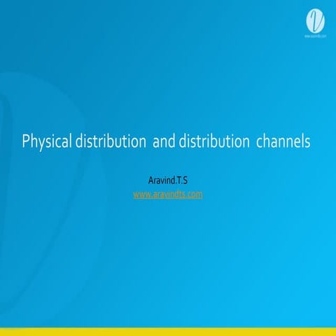 Channel Distribution 