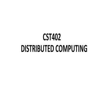 Module5CST402KTUNOTES_PPT_FULLSYLLABUSINCLUDED | PDF