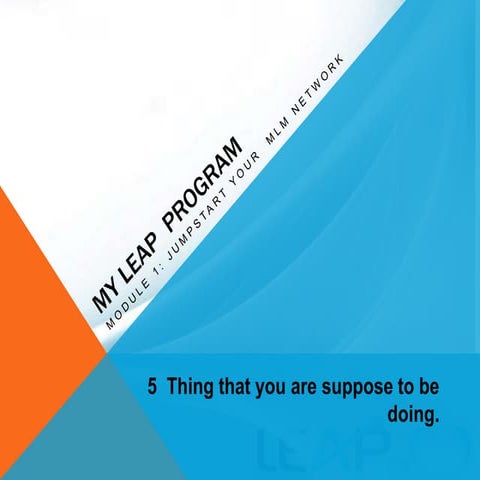 Module1:  Fundamental Skills Part 2