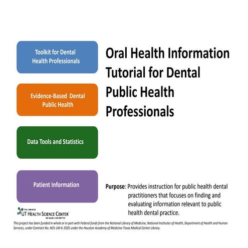 Oral Public Health Programs | PPT