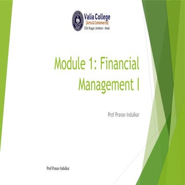 Module 1 Financial Management in Business I.pptx