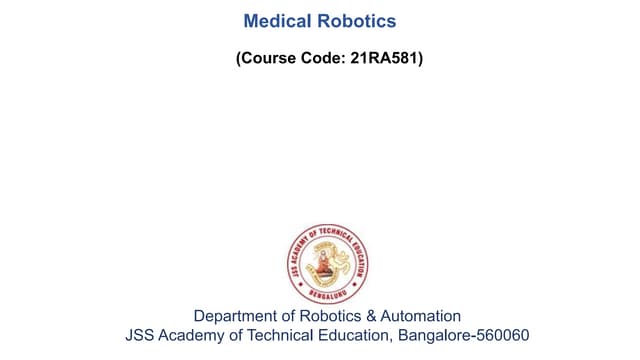 Introduction_Medical Robotics.pptx
