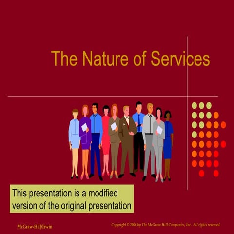 the nature of services