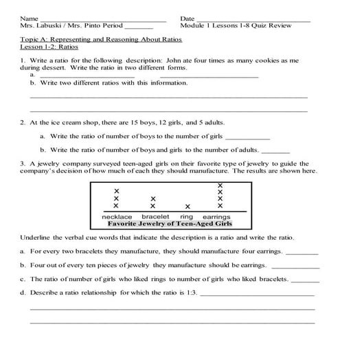 Module 1 lesson 1 8 quiz review