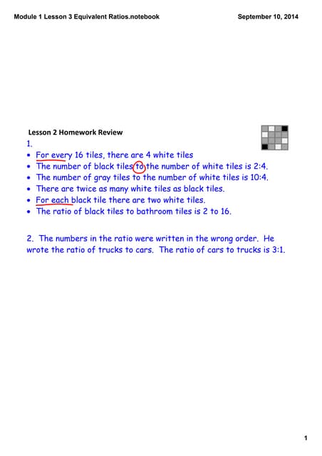 Module 1 lesson 3