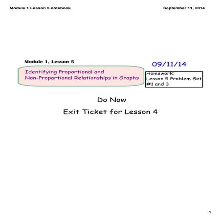 Module 1 lesson 5
