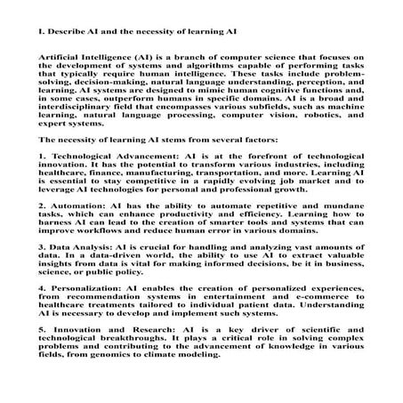 AI & ML FOR FINAL YERA STUDENTS OF GWPC,THRISSUR.FIFTH