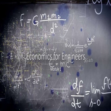 cost estimation for economics for engineering