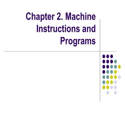 MODULE 1 PPT.pdf machine instructions and programming | PDF