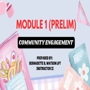 Comprehensive Guide to Community Engagement and Development | PDF