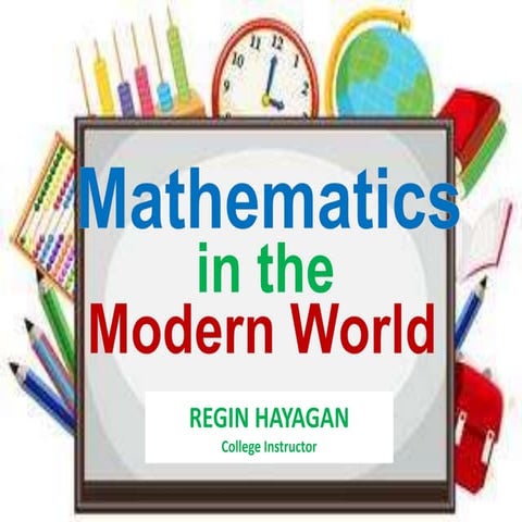 Mathemativs in the modern World.pptx