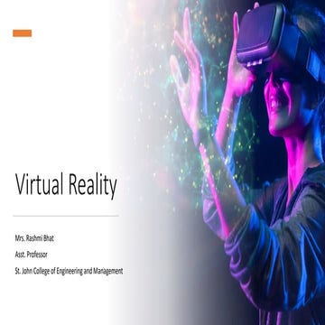 Introduction To Virtual Reality