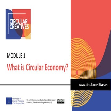MODULE 1 - What is circular economy | PPTX